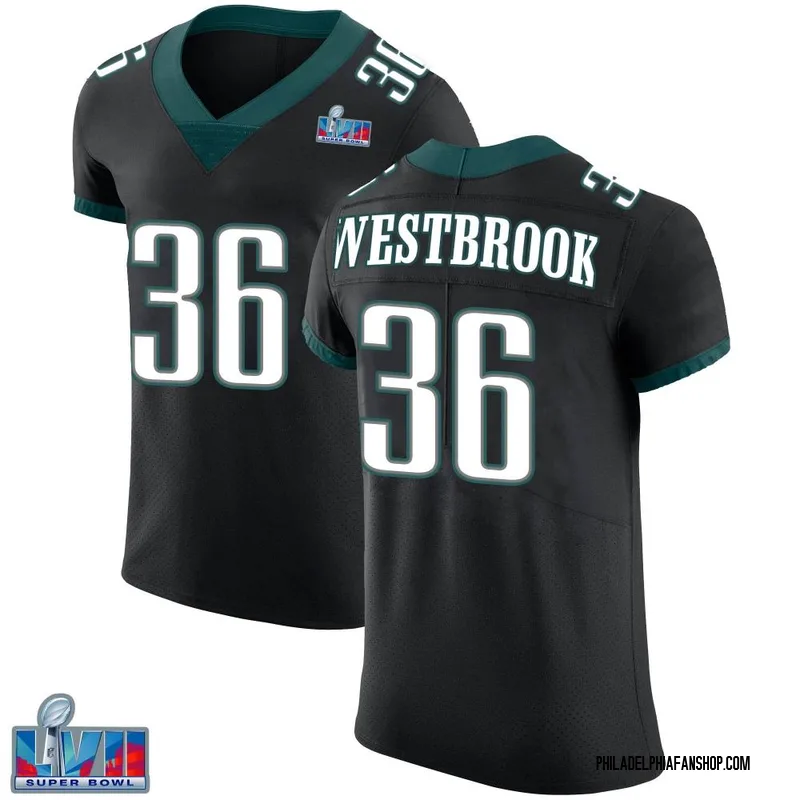 Brian Westbrook 36 Philadelphia Eagles Super Bowl LVII Game Jersey - Women  Gray - Bluefink