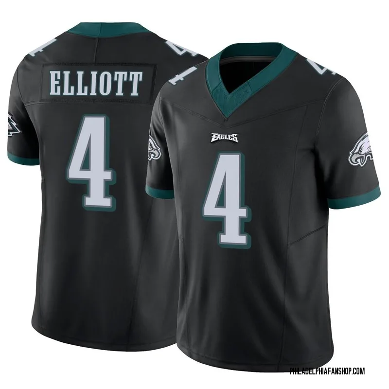 Limited Men's Jake Elliott Silver Jersey - #4 Football Philadelphia Eagles  100th Season Inverted Legend Size 40/M