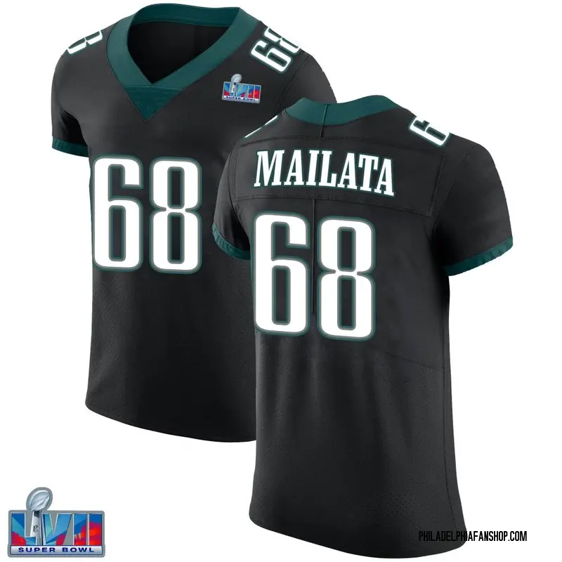 Jordan Mailata Philadelphia Eagles Youth Legend Black Color Rush T-Shirt