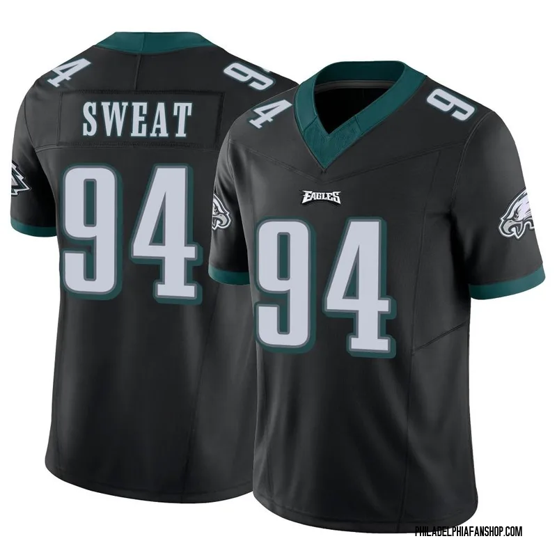 Nike Eagles 55 Brandon Graham Green 2023 F.U.S.E Vapor Limited Youth Jersey  with C patch