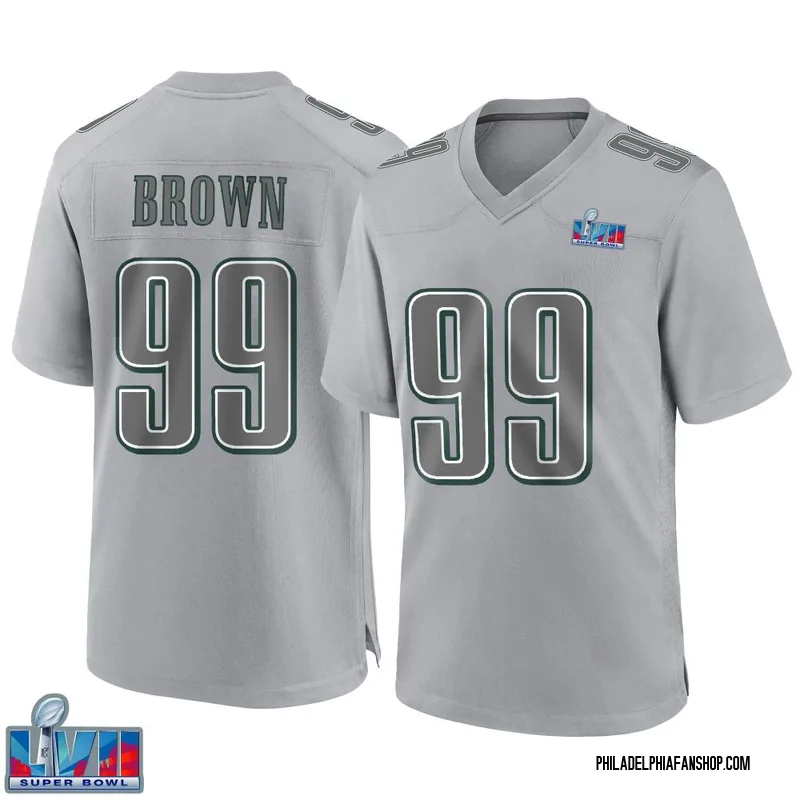 Philadelphia Eagles #59 Seth Joyner W/Jerome Brown Memorial Jersey Size  Mens Sm