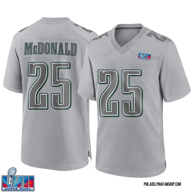 TOMMY McDONALD CUSTOM PHILADELPHIA EAGLES 3/4 SLEEVE THROWBACK LW JERSEY