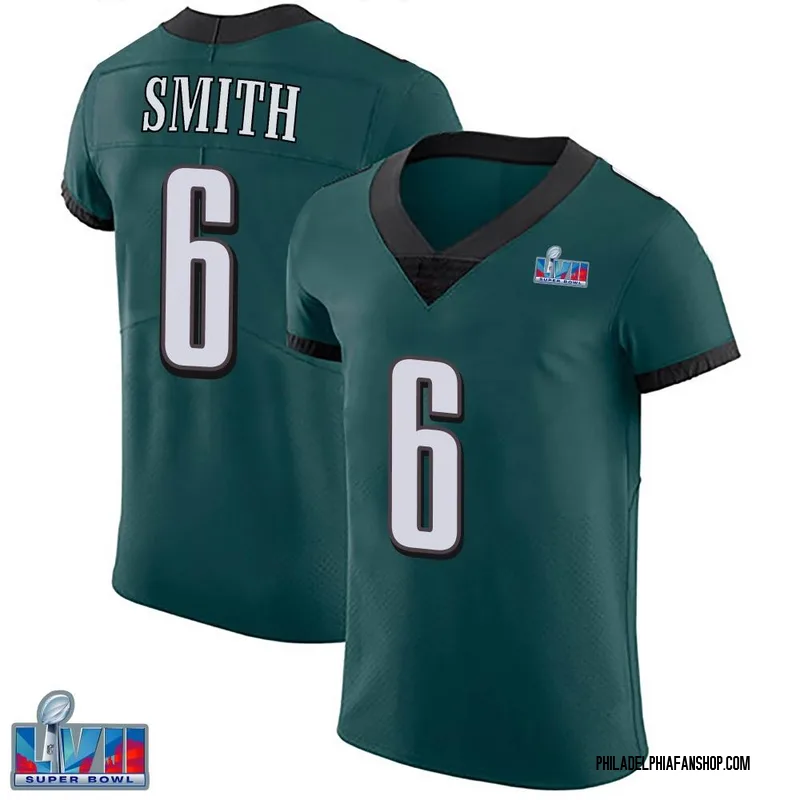 DeVonta Smith Men's Philadelphia Eagles Nike Vapor Untouchable Super Bowl  LVII Patch Jersey - Elite White