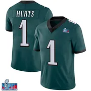 Green Youth Jalen Hurts Philadelphia Eagles Limited Midnight Team Color ...