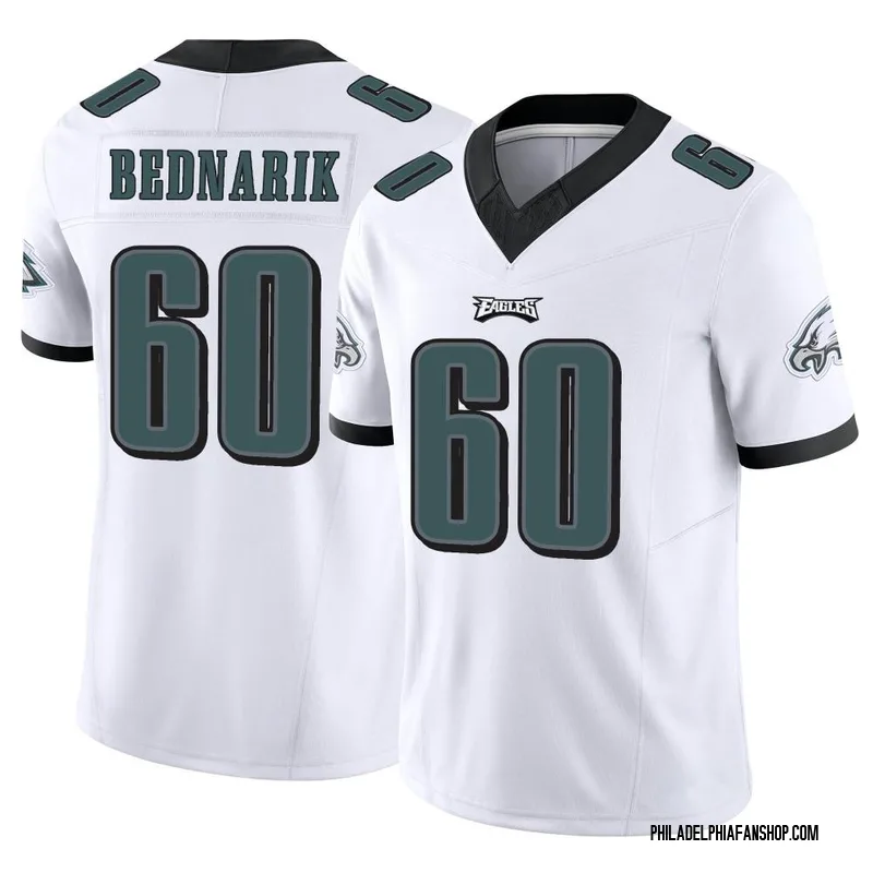 White Men's Chuck Bednarik Philadelphia Eagles Limited Vapor F.U.S.E. Jersey