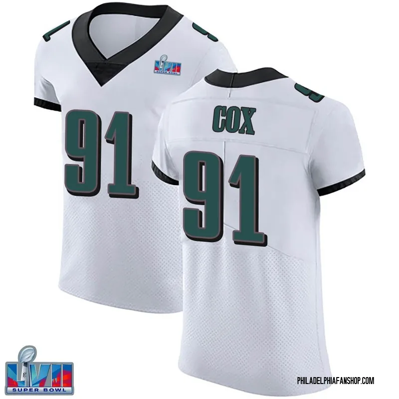 Elite Men's Fletcher Cox Black Alternate Jersey - #91 Football Philadelphia  Eagles Vapor Untouchable Size 40/M