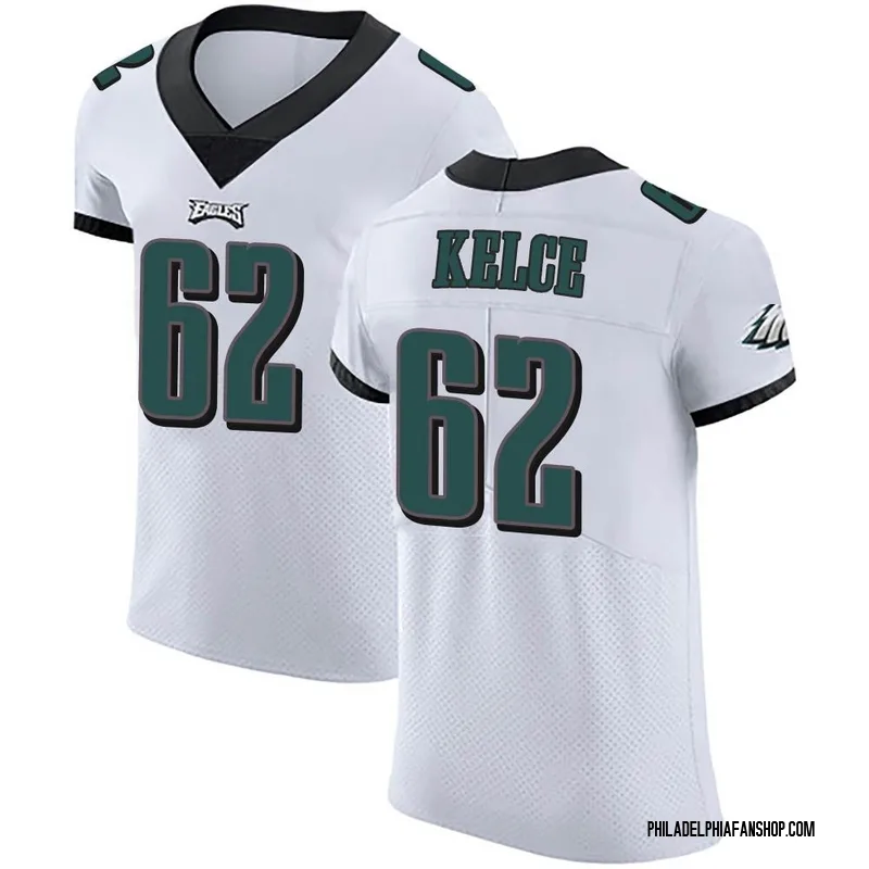 White Men's Jason Kelce Philadelphia Eagles Elite Vapor Untouchable ...